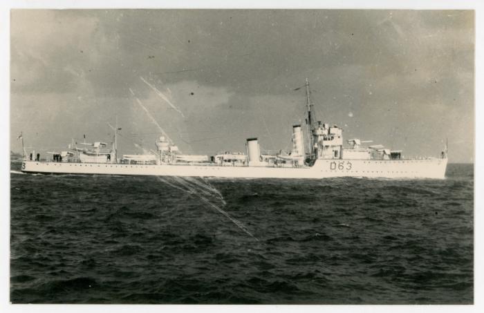 British Destroyer of the "Mod.W" class "VERITY" (D63) (1919)