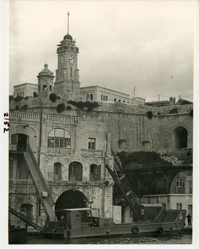 View of the Senglea clock tower