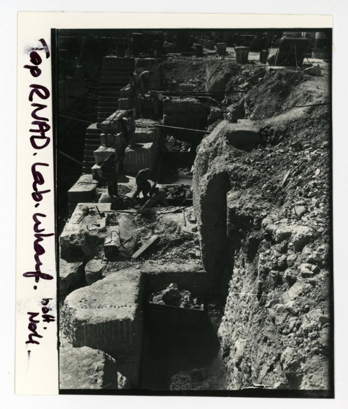 Top R.N.A.D. (Royal Naval Armament Depot) in Laboratory Wharf