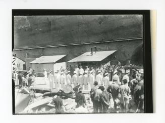 King George VI's visit to the Malta Dockyard on 20 June 1943