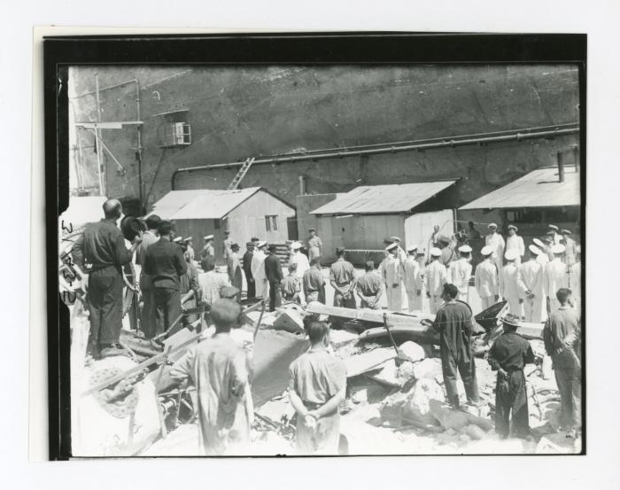 King George VI's visit to the Malta Dockyard on 20 June 1943