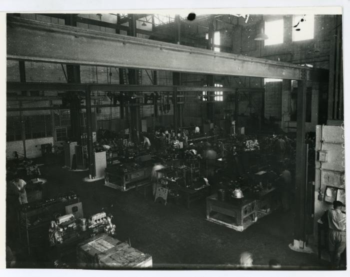 General view of the machine shop