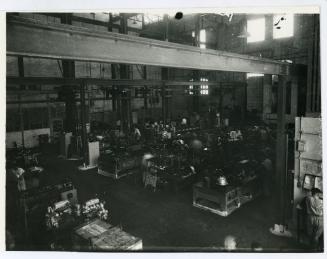 General view of the machine shop