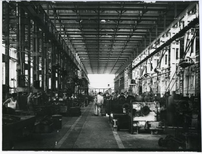 General view of the machine shop