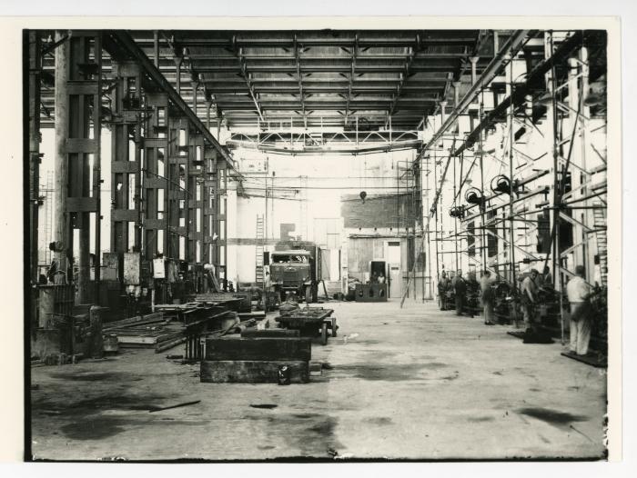 The machine shop at the Malta Dockyard