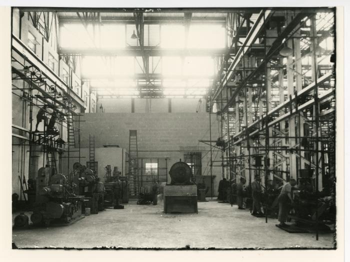 The machine shop at the Malta Dockyard