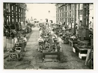 The machine shop at the Malta Dockyard
