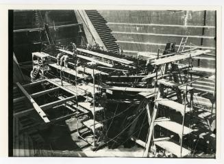 [Unidentified] Ship under construction in No. 4 Dock