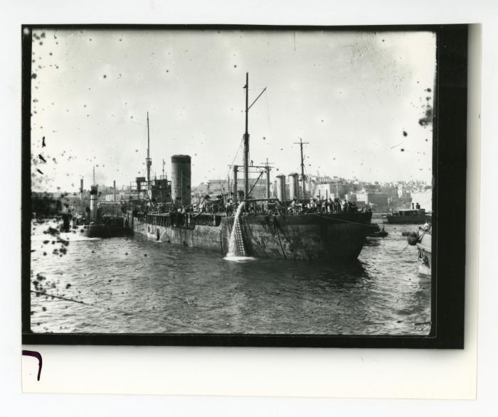 R.F.A. (Royal Fleet Auxiliary) "PLUMLEAF" Tanker