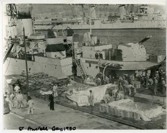 British frigate, "Bay" class, "ST. AUSTELL BAY" (1944)