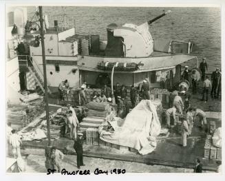 British frigate, "Bay" class, "ST. AUSTELL BAY" (1944)