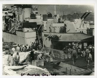 British frigate, "Bay" class, "ST. AUSTELL BAY" (1944)