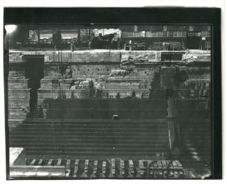 WWII damage sustained in No. 4 Dock