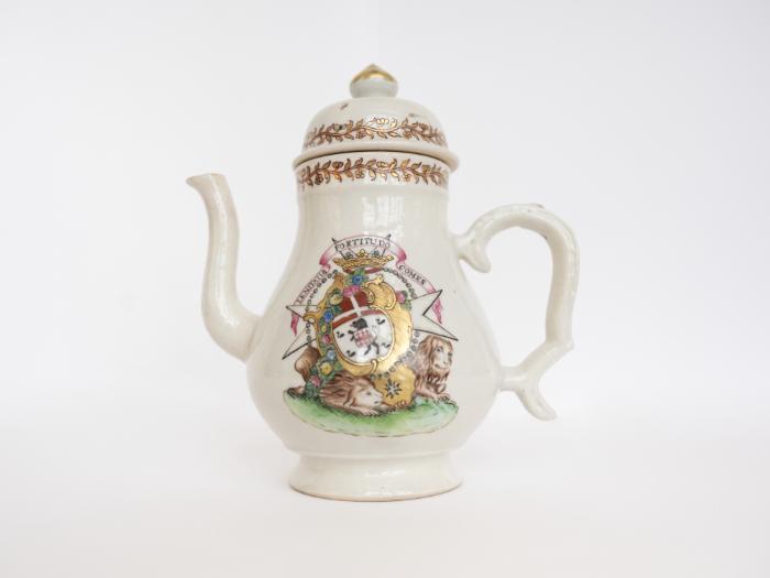 Coffee pot from tea service for Alexandre de La Motte-Baracé