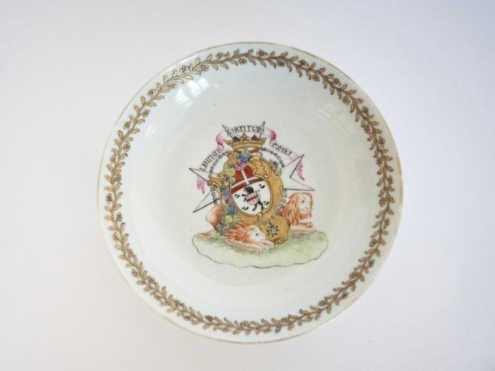 Saucer from tea service for Alexandre de La Motte-Baracé