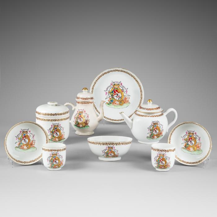 Tea service for Alexandre de La Motte-Baracé