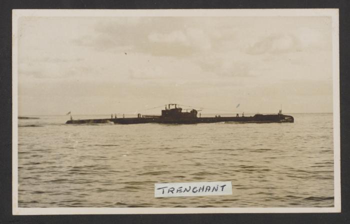British T-class submarine HMS Trenchant (P331)
