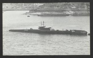 British T-class submarine HMS Trenchant (P331) at Grand Harbour, Malta
