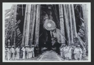 British Lord Clyde-class armoured frigate HMS Lord Clyde (1864) at the Malta Drydock