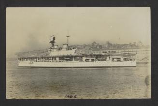 British aircraft carrier HMS Eagle (94) at Grand Harbour, Malta