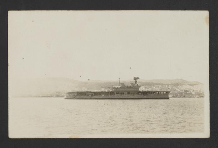 British aircraft carrier HMS Eagle (94) at sea