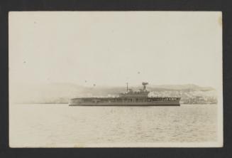 British aircraft carrier HMS Eagle (94) at sea