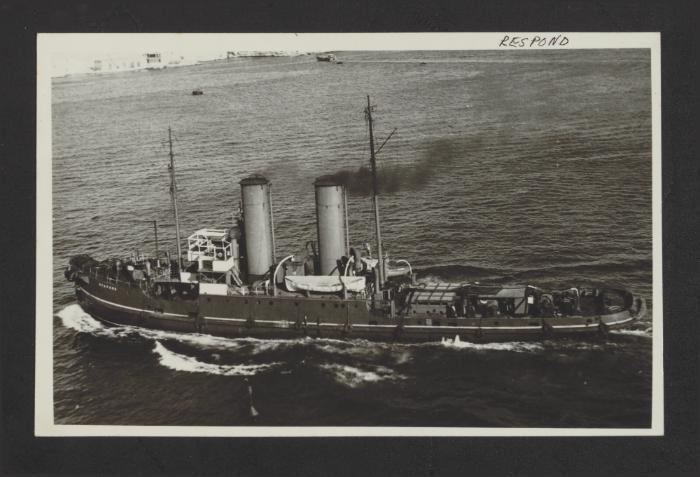 British tug Respond in harbour