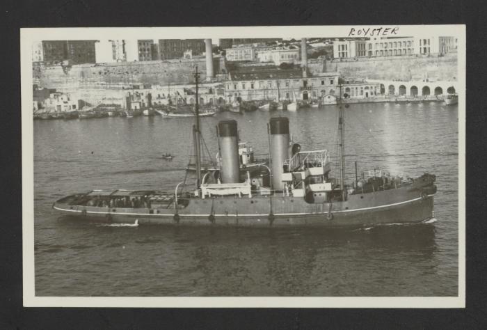 British tug Royster at Grand Harbour, Malta