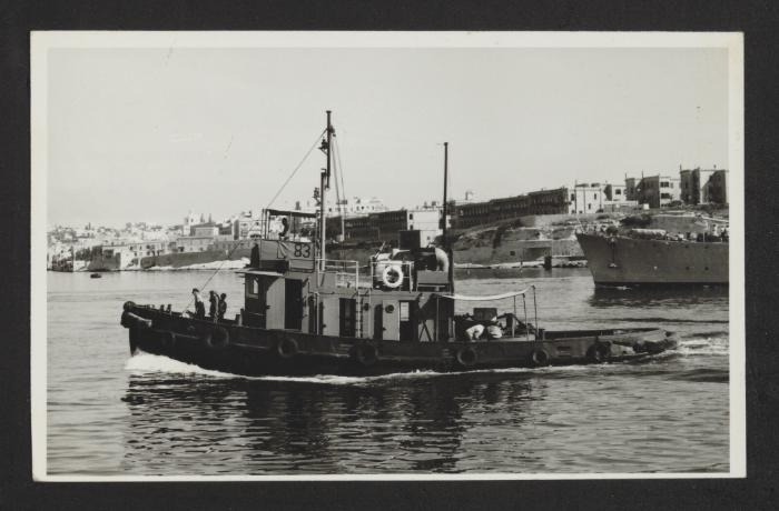 Tug named Ta_ac (83) in harbour, Malta