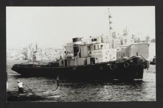 Tug Bull Terrier at Grand Harbour, Malta
