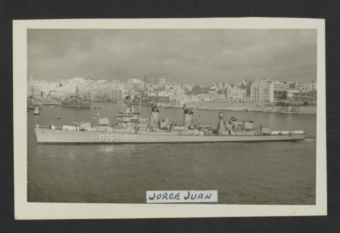 Spanish Lepanto-class destroyer Jorge Juan (D-25)