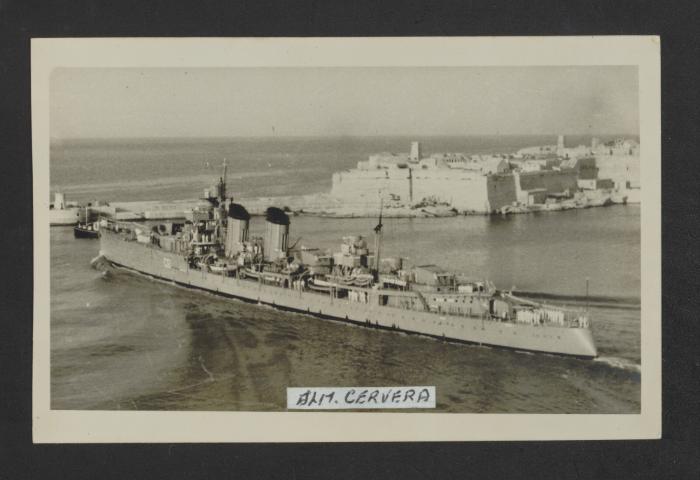 Spanish Almirante Cervera-class light cruiser Almirante Cervera