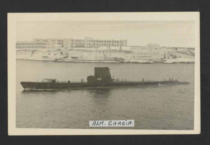Spanish Balao-class submarine Almirante García de los Reyes (S-31)