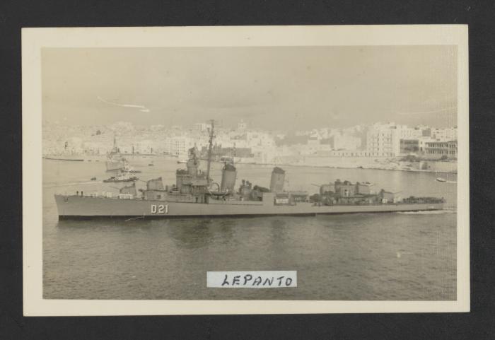 Spanish Lepanto-class destroyer Lepanto (D-21)