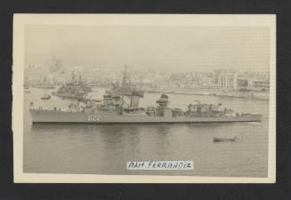 Spanish Lepanto-class destroyer Almirante Ferrandíz (D-22)
