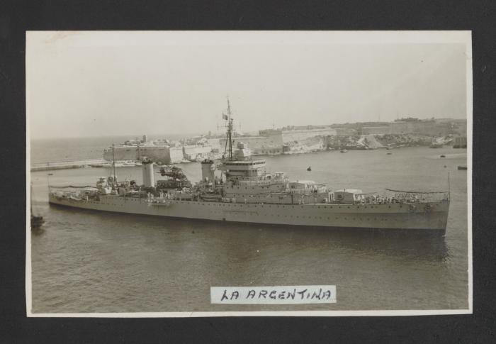 Argentinian light cruiser ARA La Argentina (C-3)