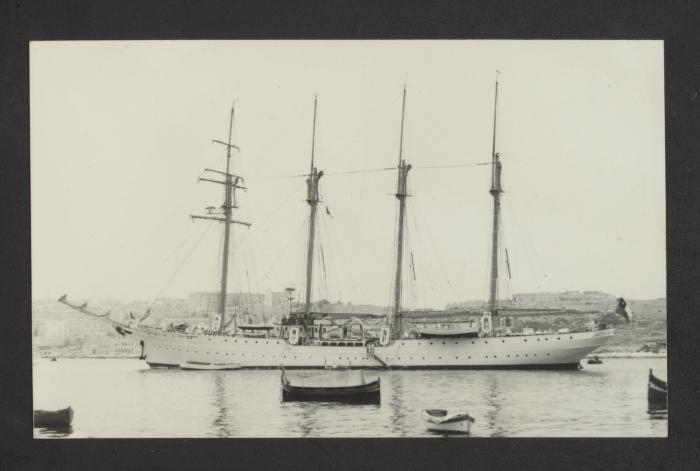 Chilean training barquentine tall ship Esmeralda