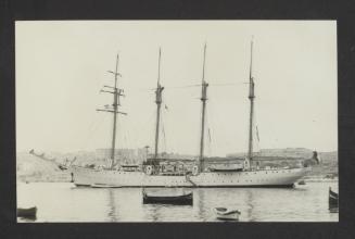 Chilean training barquentine tall ship Esmeralda