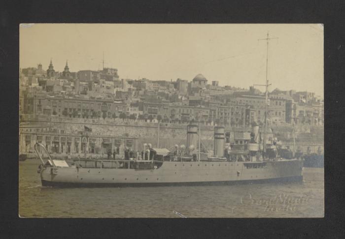 Unidentified surface vessel in Grand Harbour, Malta