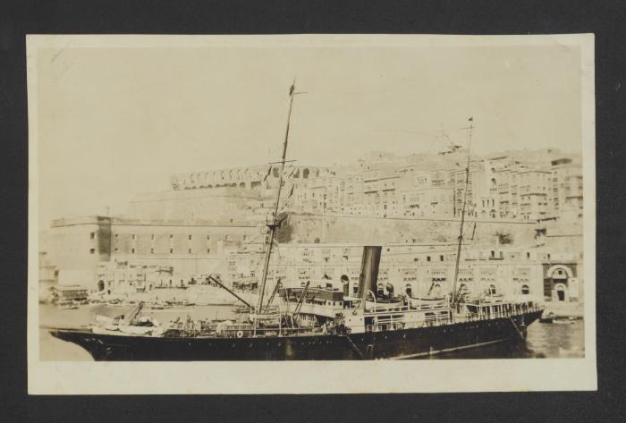 Unidentified surface vessel in Grand Harbour, Malta