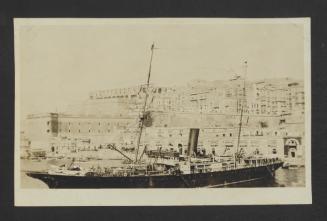 Unidentified surface vessel in Grand Harbour, Malta