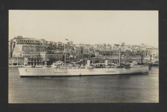 Unidentified surface vessel in Grand Harbour, Malta