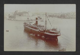 Unidentified surface vessel in Grand Harbour, Malta