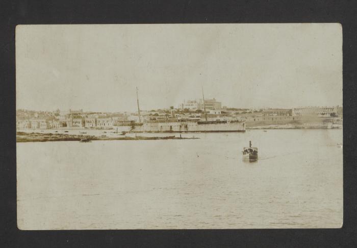 Unidentified surface vessel in Marsamxett Harbour, Malta