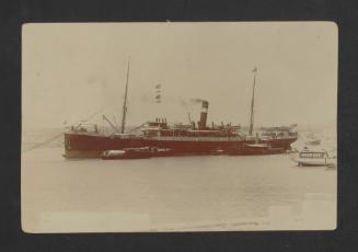 Unidentified auxiliary vessel in Marsamxett Harbour, Malta