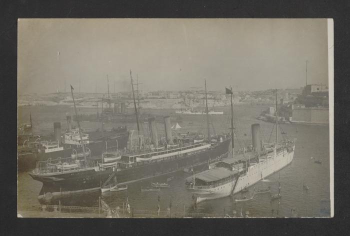 Unidentified surface vessels in Grand Harbour, Malta