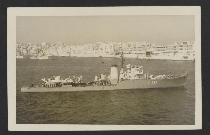 West German Type III Hunt-class destroyer Raule (F217)