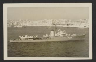 West German Type III Hunt-class destroyer Raule (F217)