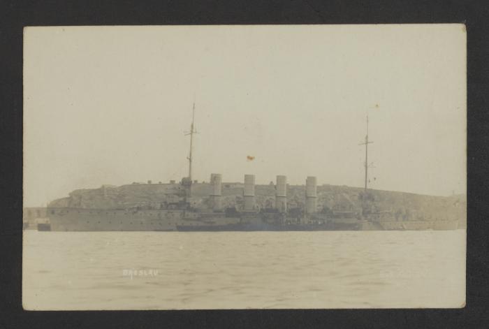 German Magdeburg-class light cruiser SMS Breslau