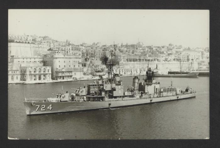 American Allen M. Sumner-class destroyer USS Laffey (DD-724)